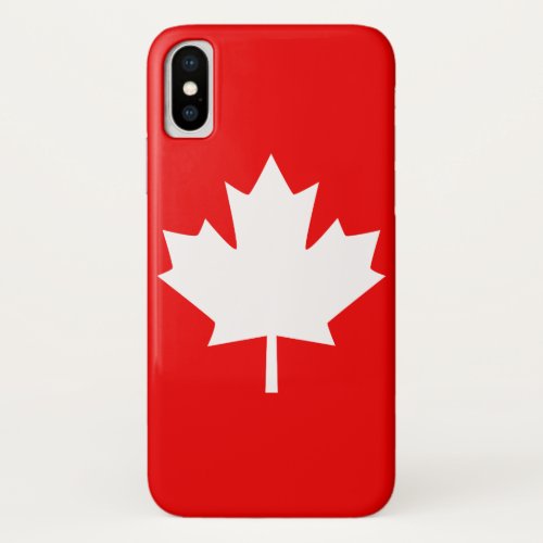 Canada Maple Leaf 1867 Anniversary 150 Years iPhone XS Case