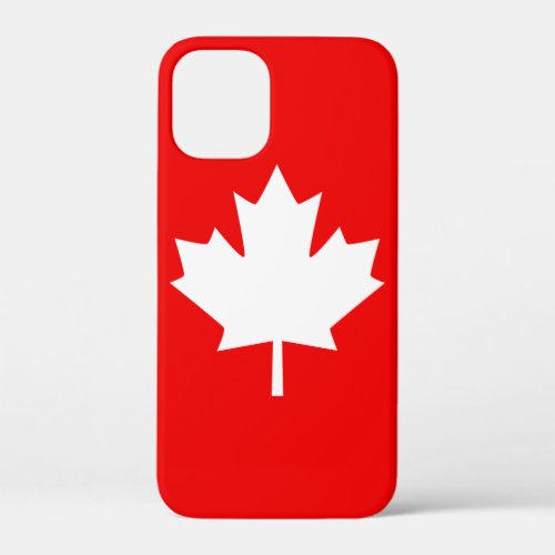 Canada Maple Leaf 1867 Anniversary 150 Years iPhone 12 Mini Case