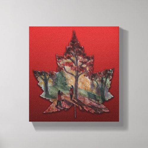 Canada Maple Leaf Art Prints _ Canvas