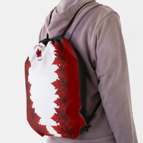 Canada Maple Leaf Backpack Personalized Souvenirs