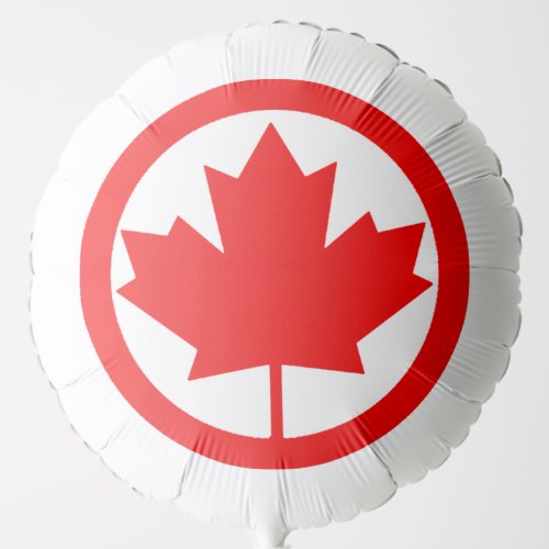 Canada Maple Leaf      Balloon
