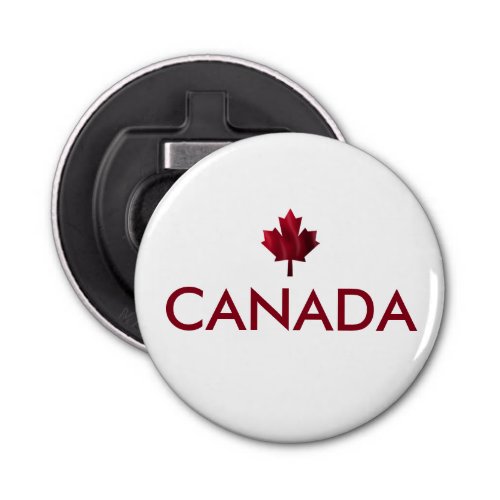 Canada Maple Leaf Bottle Opener