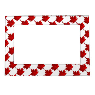 Canada-Maple Leaf by Shirley Taylor Magnetic Picture Frame