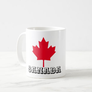 CANADA MAPLE LEAF - CANADA DAY COFFEE MUG