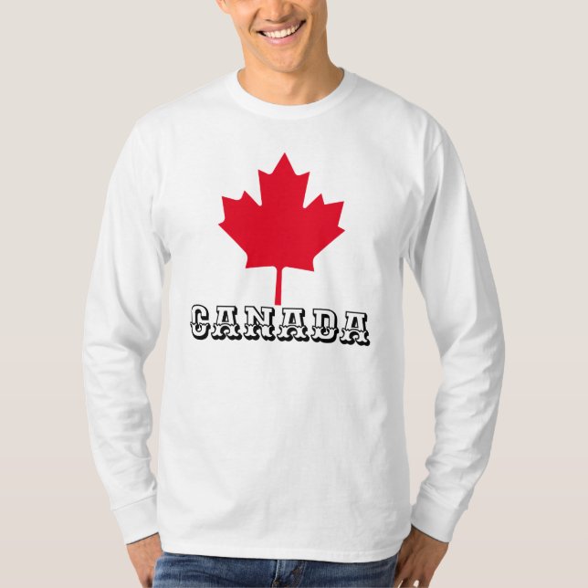 CANADA - MAPLE LEAF - CANADA DAY T-Shirt (Front)