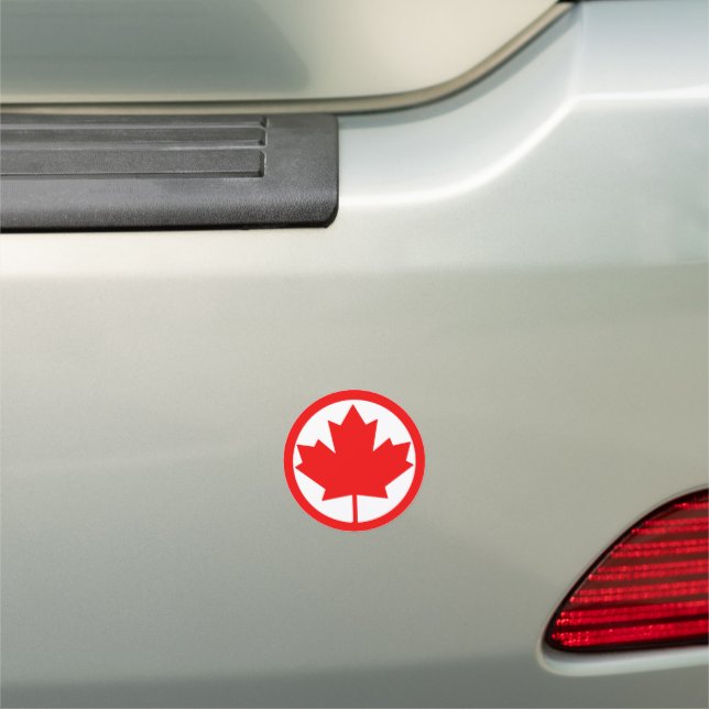 Canada Maple Leaf      Car Magnet (In Situ)