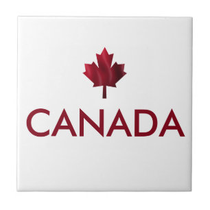 Canada Maple Leaf Ceramic Tile