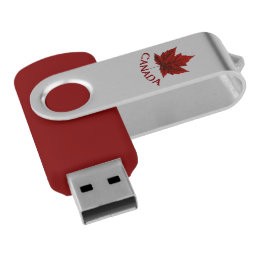 Canada Maple Leaf Flash Drive Souvenir