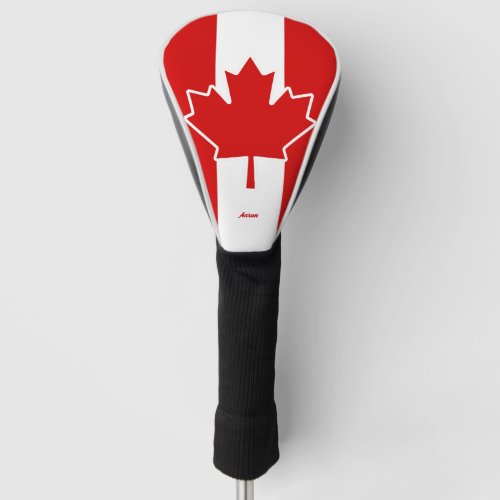 Canada Maple Leaf  Golf Head Cover