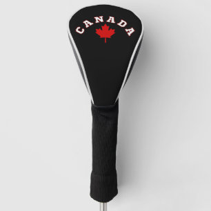 Canada maple leaf golf head cover