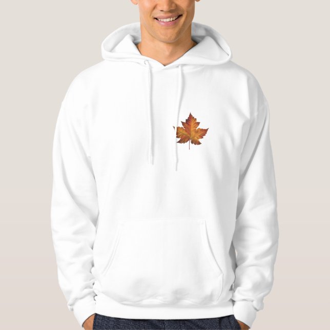 Canada Maple Leaf  Hoodie Canada Hooded Sweatshirt (Front)