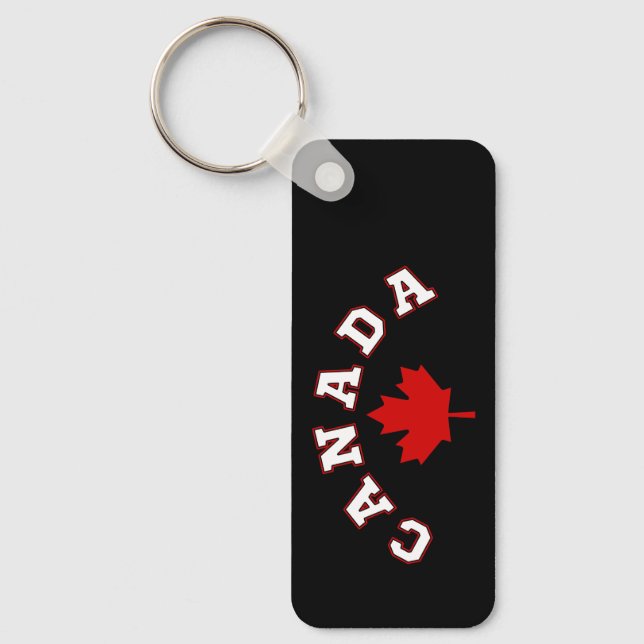 Canada maple leaf  keychain (Front)