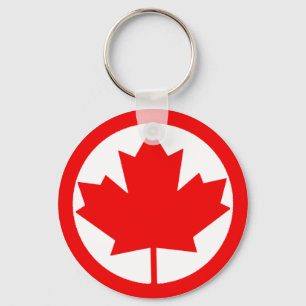 Canada Maple Leaf Keychain