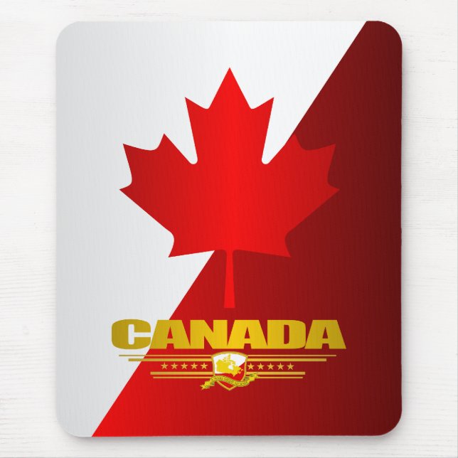 Canada Maple Leaf Mouse Pad (Front)