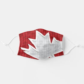 Canada Maple Leaf Patriotic Cloth Face Mask