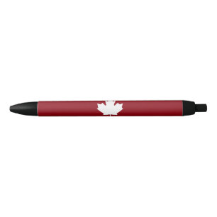 Canada Maple Leaf Pen - Reverse Colors
