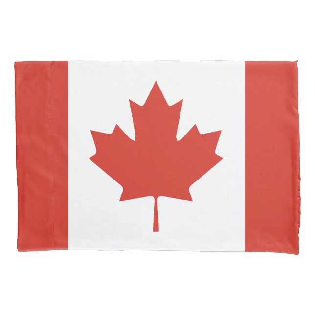 CANADA MAPLE LEAF PILLOW CASE (Front)