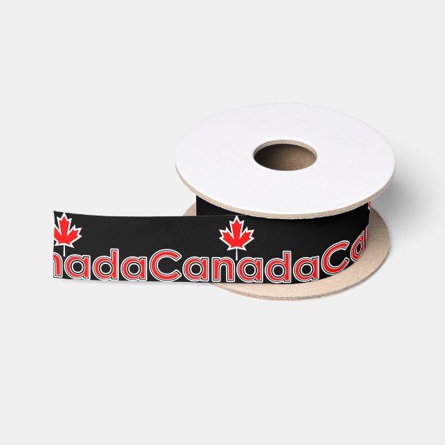 Canada Maple Leaf Ribbon (Spool)