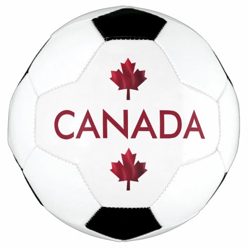 Canada Maple Leaf Soccer Ball