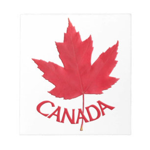 Canada Maple Leaf Souvenir Notepad Canada Gifts