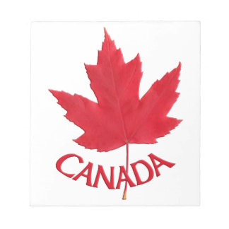Canada Maple Leaf Souvenir Notepad Canada Gifts