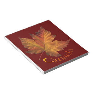 Canada Maple Leaf Souvenir Notepad Canada Gifts