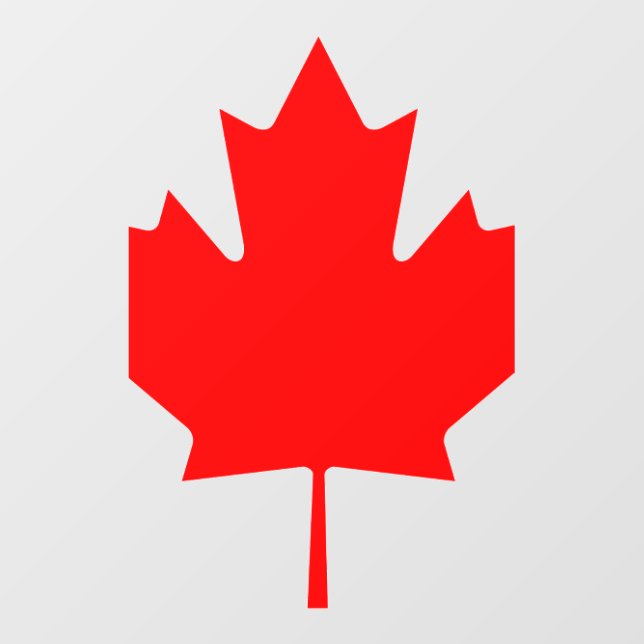Canada Maple Leaf Statuette (Front)