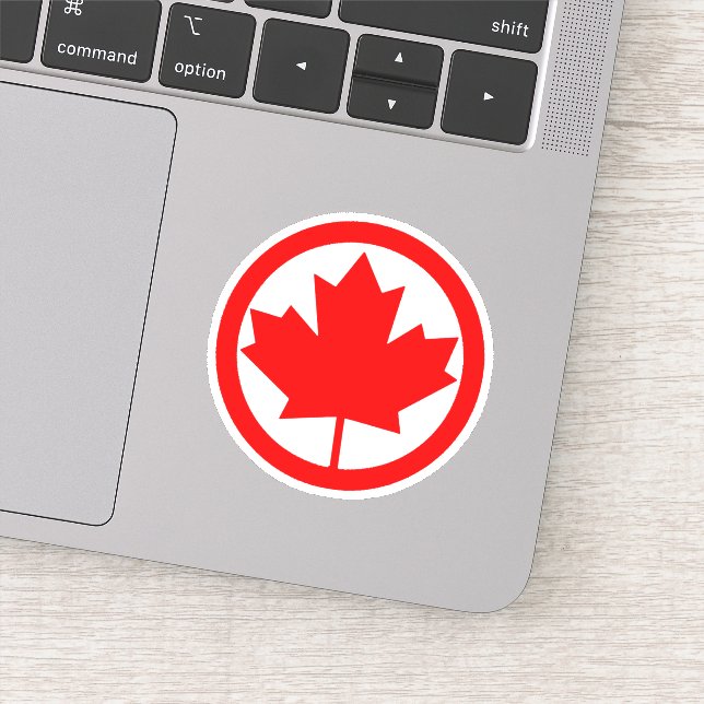 Canada Maple Leaf     Sticker (Detail)