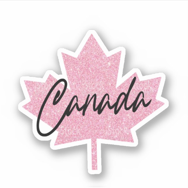 Canada  Maple leaf  Sticker (Front)