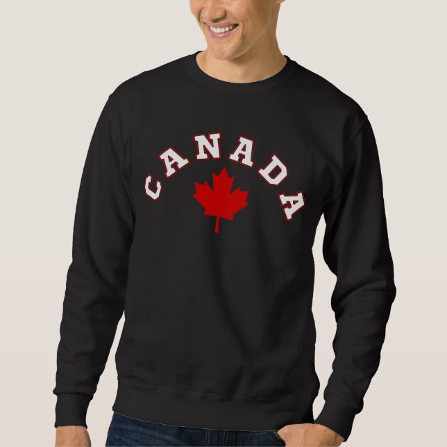 Canada maple leaf  sweatshirt (Front)