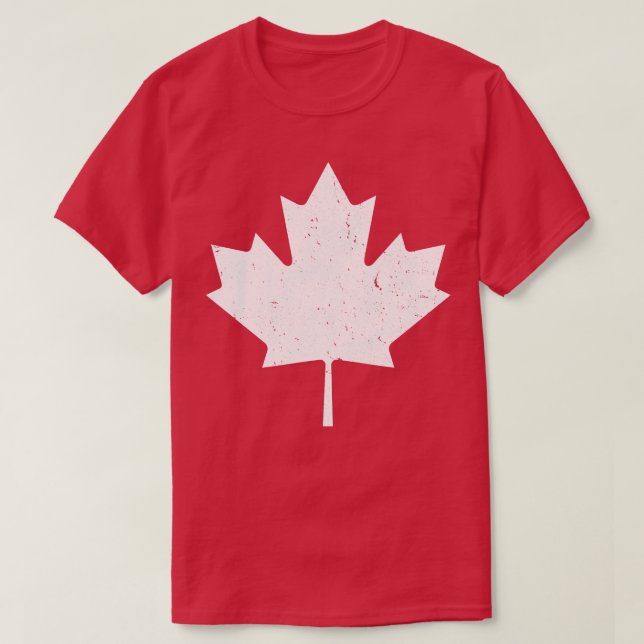 Canada Maple Leaf T-Shirt (Design Front)