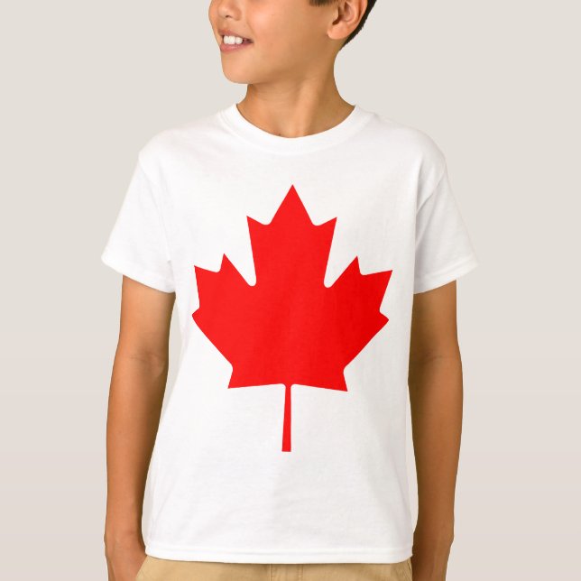 Canada Maple Leaf T-Shirt (Front)