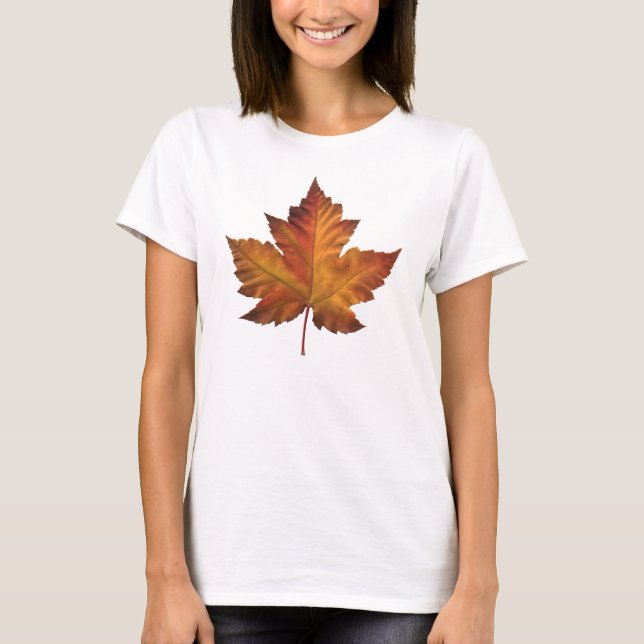 Canada Maple Leaf T-Shirt Women's Souvenir Shirt (Front)