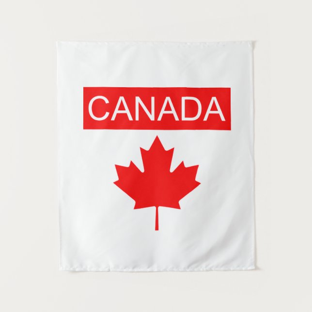 Canada Maple Leaf  Tapestry (Front)