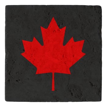 Canada Maple Leaf Trivet by freshpaperie at Zazzle