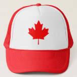 Canada Maple Leaf Trucker Hat at Zazzle