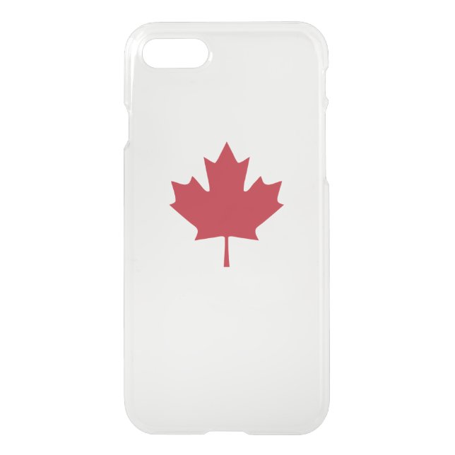 Canada Maple Leaf Uncommon iPhone Case (Back)