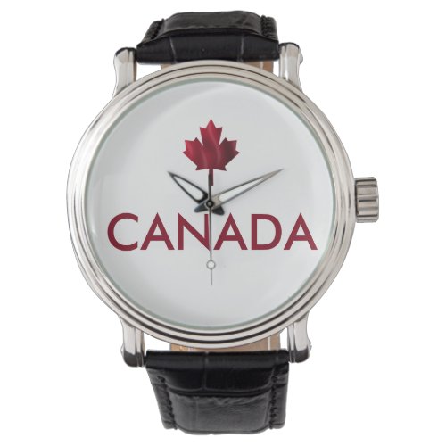 Canada Maple Leaf Watch