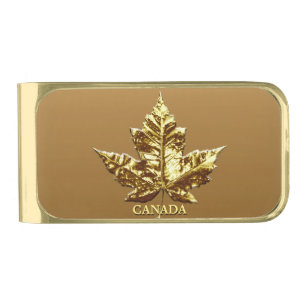 Canada Money Clips Custom Gold Canada Money Clips Gold Finish Money Clip