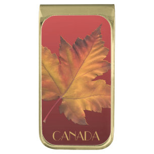 Canada Money Clips Custom Gold Canada Money Clips Gold Finish Money Clip