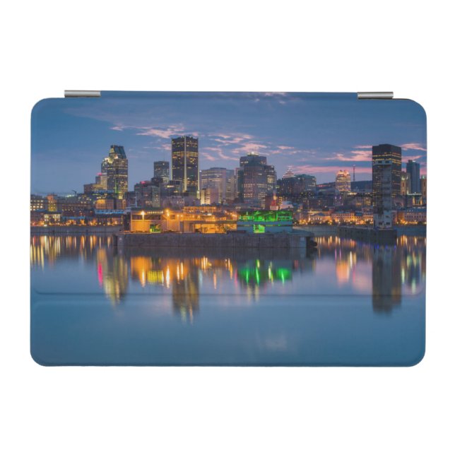 Canada, Montreal, skyline and Old Port iPad Mini Cover (Horizontal)