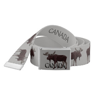 Canada Moose Belts Personalized Canada Belt