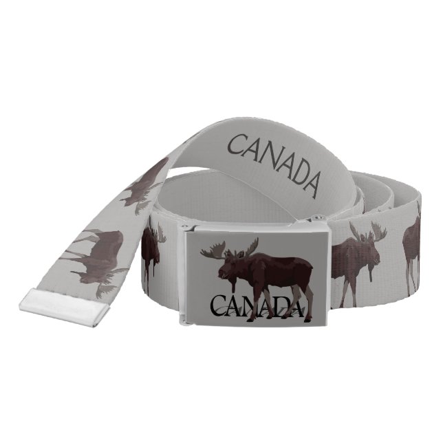 Canada Moose Belts Personalized Canada Belt (Snake)