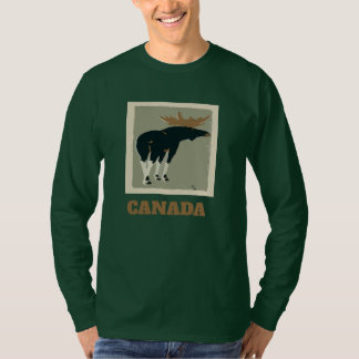 Canada, Moose edit text, T-Shirt
