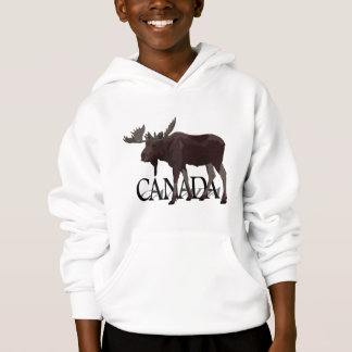Canada Moose Hoodie Kid's Canadian Souvenir Shirt
