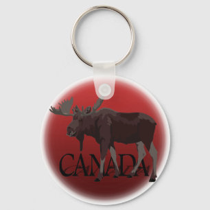 Canada Moose Key Chain Custom Canada Souvenirs