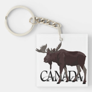 Canada Moose Key Chain Custom Canada Souvenirs