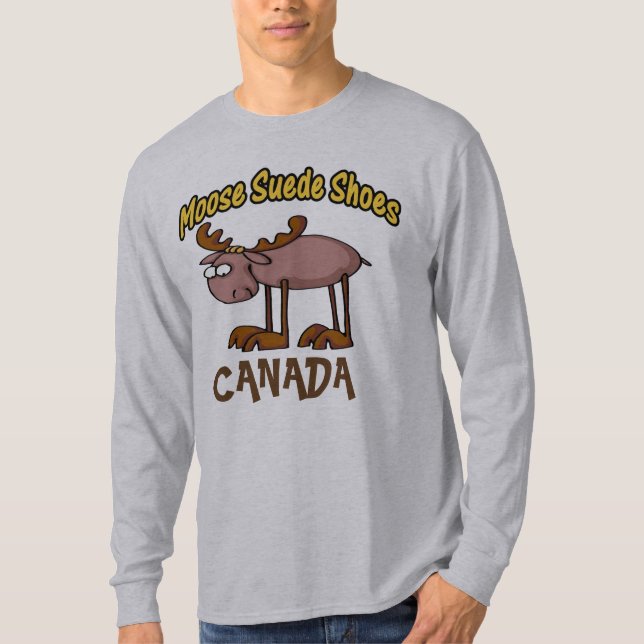 Canada, Moose Shoes T-Shirt (Front)