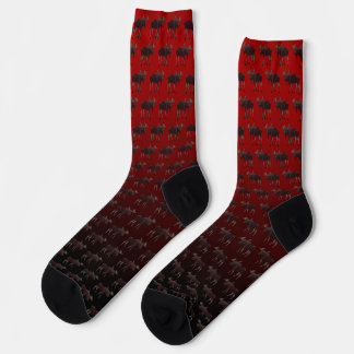 Canada Moose Socks Moose Art Socks Customize