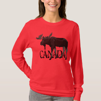 Canada Moose T-shirt Canadian Souvenir Shirts